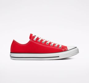 Chuck Taylor All Star Red Low Top Shoe at Converse